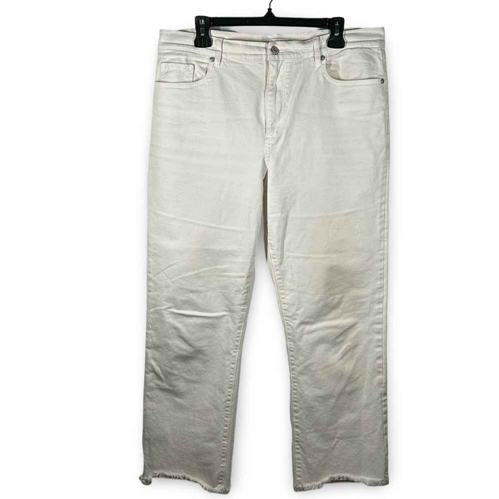 Loft The Straight Crop Jeans Size‎ 31 | 12 Casual Preppy Neutral Classic Comfort